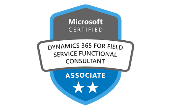 Microsoft Certified: Dynamics 365 Field Service Functional Consultant Associate