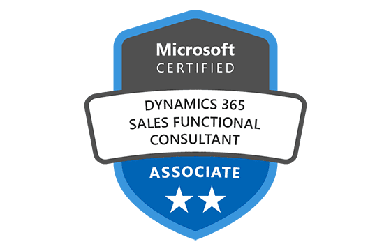 Microsoft Certified: Dynamics 365 Sales Functional Consultant Associate