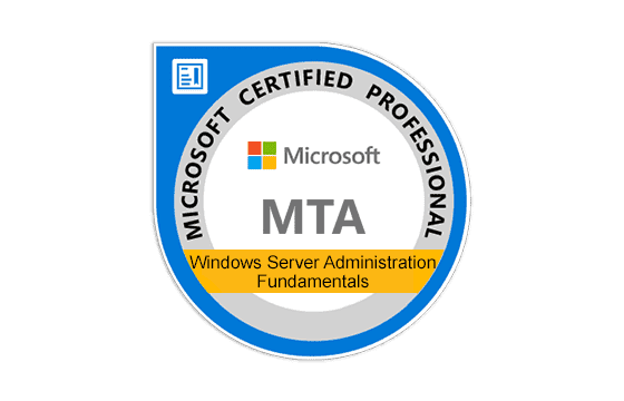 Microsoft Technology Associate Windows Server Administration Fundamentals